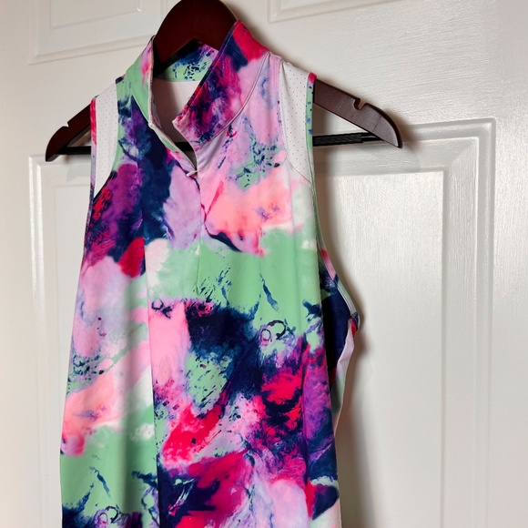 Slazenger Women's Golf Tank Top Quarter Zip Size M - Picture 3 of 9